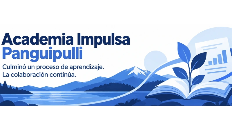 Academia Impulsa Panguipulli: culminó un proceso de aprendizaje, la colaboración continúa